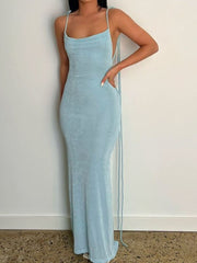 Schmale Schnürkleid 