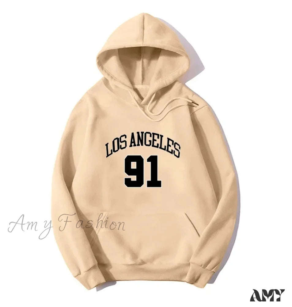 Vintage Casual Trendy Comfortable Stylish Chic Cozy Soft Hoodies Kaqi / S