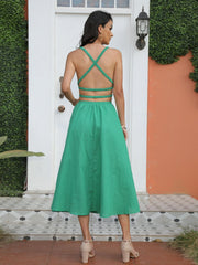 Neckholderkleid mit Cut-Outs 